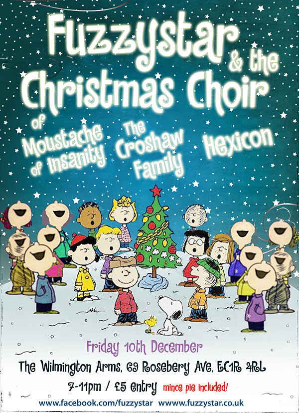 Fuzzystar and the Christmas choir - December 12th, 2010
