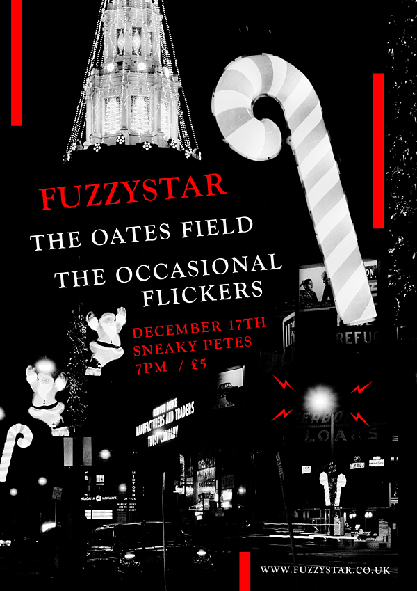 Christmas gig 2011 poster